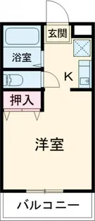セントバレンタインハイツB棟【4階】の間取り