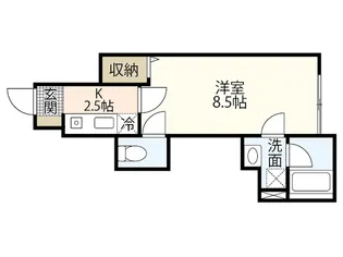 M Terrace藤垂園 参番館【1階】の間取り