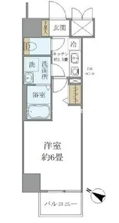 シエル白山 B館【2階】の間取り