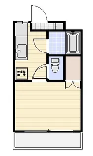 AKBRII【2階】の間取り