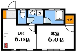 山崎ビル【3階】の間取り