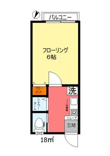 ウィステリアハイツ【2階】の間取り