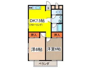 クリオコート西府町2 C【1階】の間取り