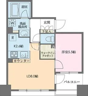 ドゥーエ新川【3階】の間取り
