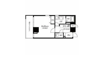 東京都品川区南大井3【マンション】の間取り