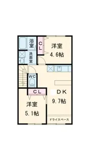 Sustainable II【2階】の間取り