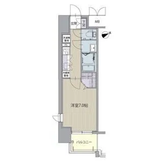 愛知県名古屋市中川区八田町【マンション】の間取り