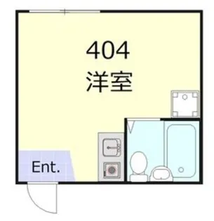 ウエストインパート13【4階】の間取り