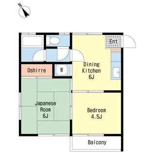 丸たかハイツ【1階】の間取り