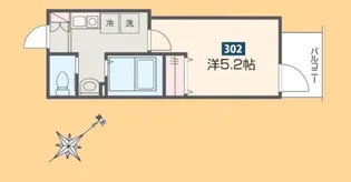 MELDIA成増【3階】の間取り