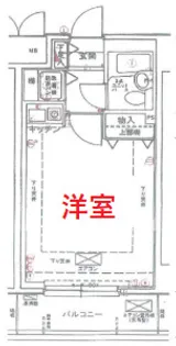 東京都品川区南大井3【マンション】の間取り