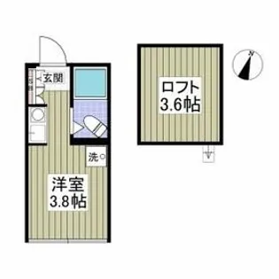 GARDEN HILL国分寺【2階】の間取り