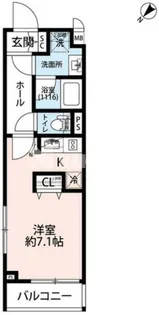 プレール ドゥーク学芸大学II【2階】の間取り