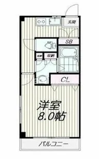 東京都品川区大崎2【マンション】の間取り