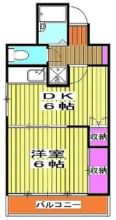 プラザ神谷【5階】の間取り