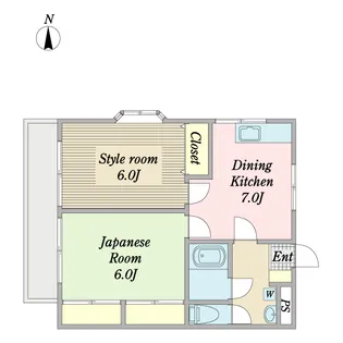 エーデルハイム【2階】の間取り