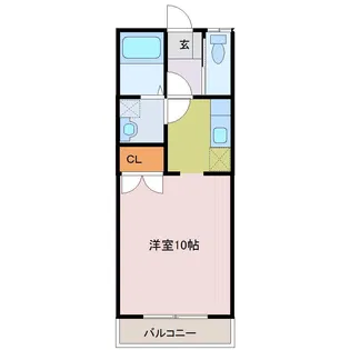 Breez Bay HILLS牛神【1階】の間取り