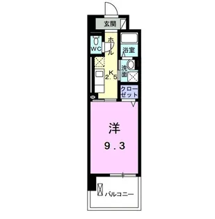 クラッシィ【4階】の間取り