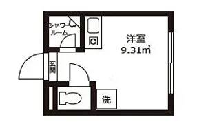 カーサミモザ【2階】の間取り