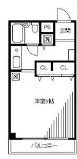 フラット緑が丘【3階】の間取り