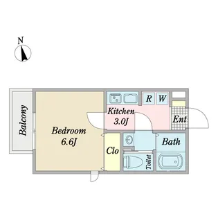 モスアゲートH【3階】の間取り