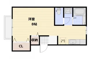 出光ハイツ【2階】の間取り