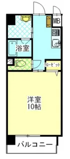 柳町Aマンション【7階】の間取り