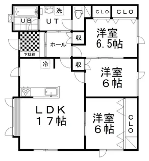 クレスト(星が浦I)【2階】の間取り