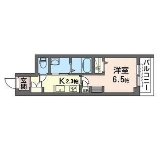 α’st Mukogaoka【2階】の間取り
