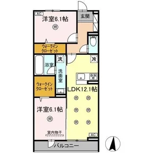 M&S RESIDENCE LIEN【2階】の間取り