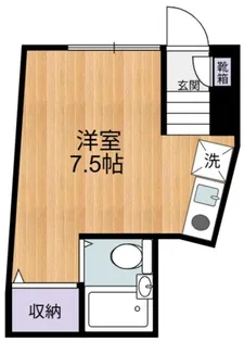 ハイツカサイ【1階】の間取り