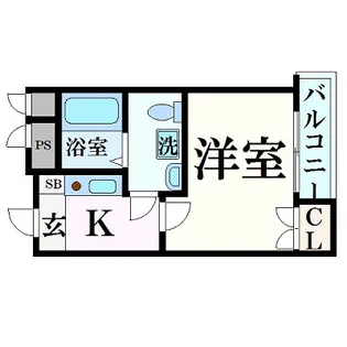 MY江之子島マンション【7階】の間取り
