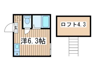 ユナイト上星川バーゼル【1階】の間取り