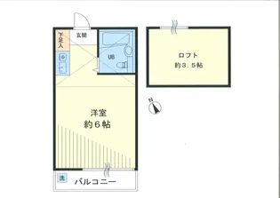 メゾン・ド・クレール【1階】の間取り