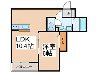 F+style柏原上市【3階】の間取り