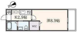 アビタシオン桜上水【1階】の間取り