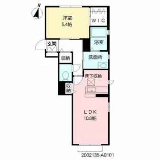 ブレッザ マリーナ新港 積水【1階】の間取り