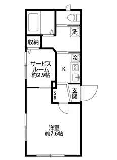 コート・デコ【1階】の間取り