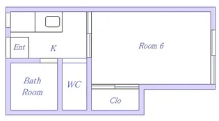 三木メゾンI【1階】の間取り