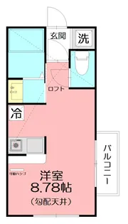 パサージュ湘南【2階】の間取り