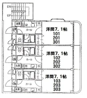 K’s サーパス【3階】の間取り