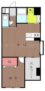 ソラーレ広島【3階】の間取り