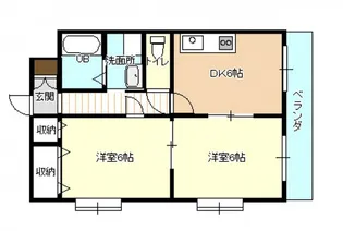 グレース長束【1階】の間取り