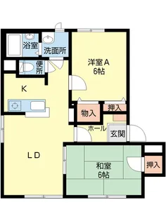 CAPストリート【1階】の間取り