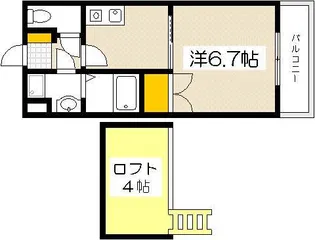 エンバシーコート【3階】の間取り