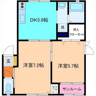 ファーメリ【1階】の間取り