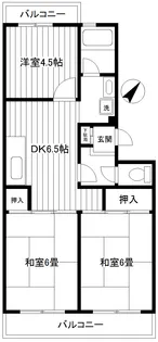 カーサクレモナ【1階】の間取り
