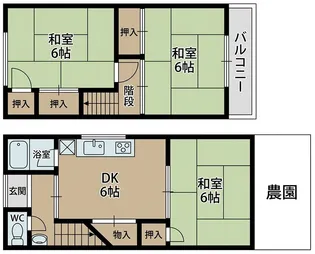 SKハイツ【1階】の間取り