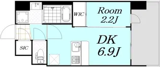セレニテ十三ミラク【4階】の間取り