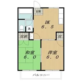 newcityシンNo2【2階】の間取り